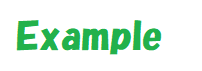 Example